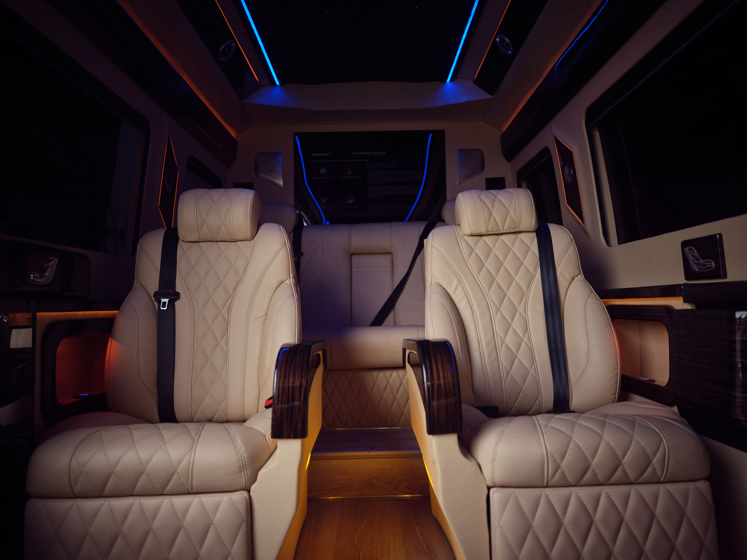 luxury interior agt vehicle