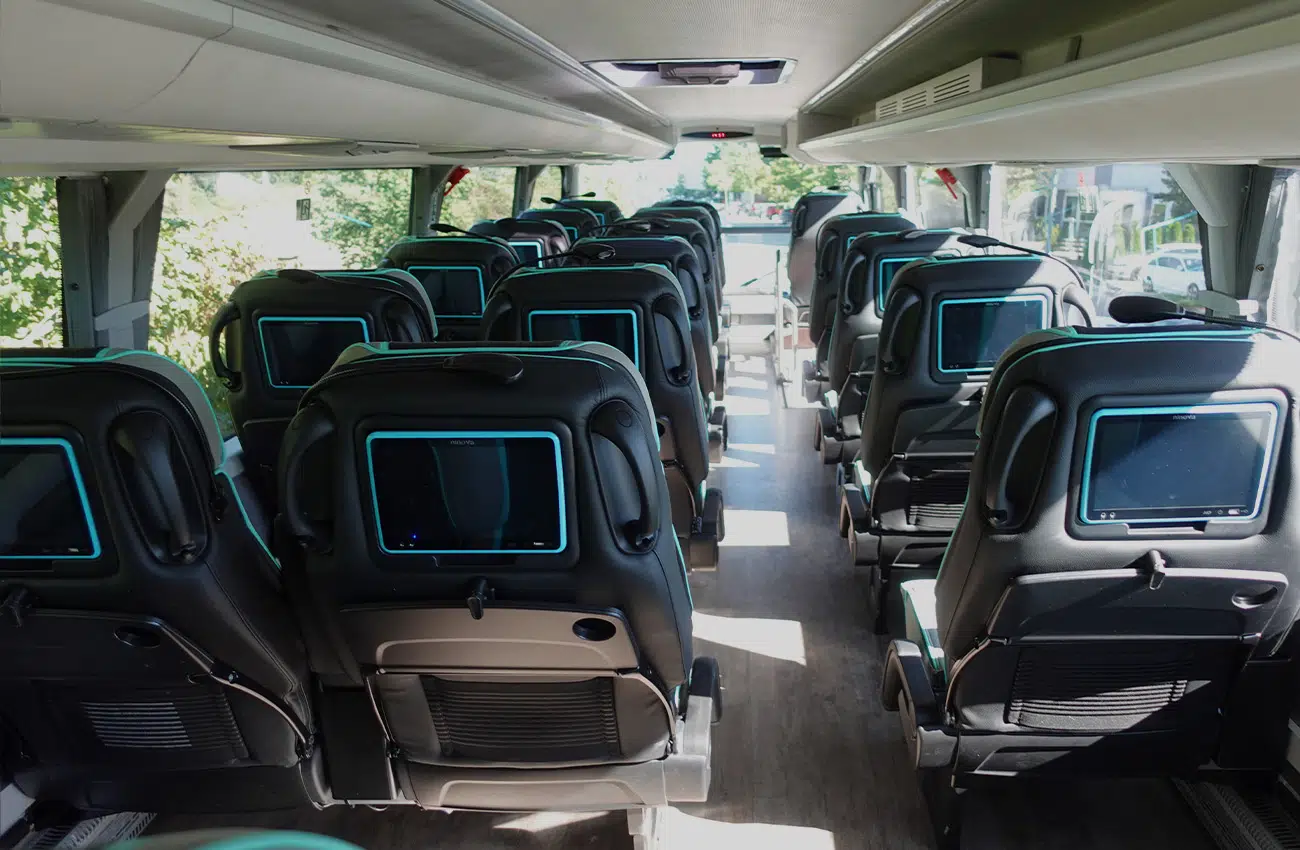 agt luxury bus interior view