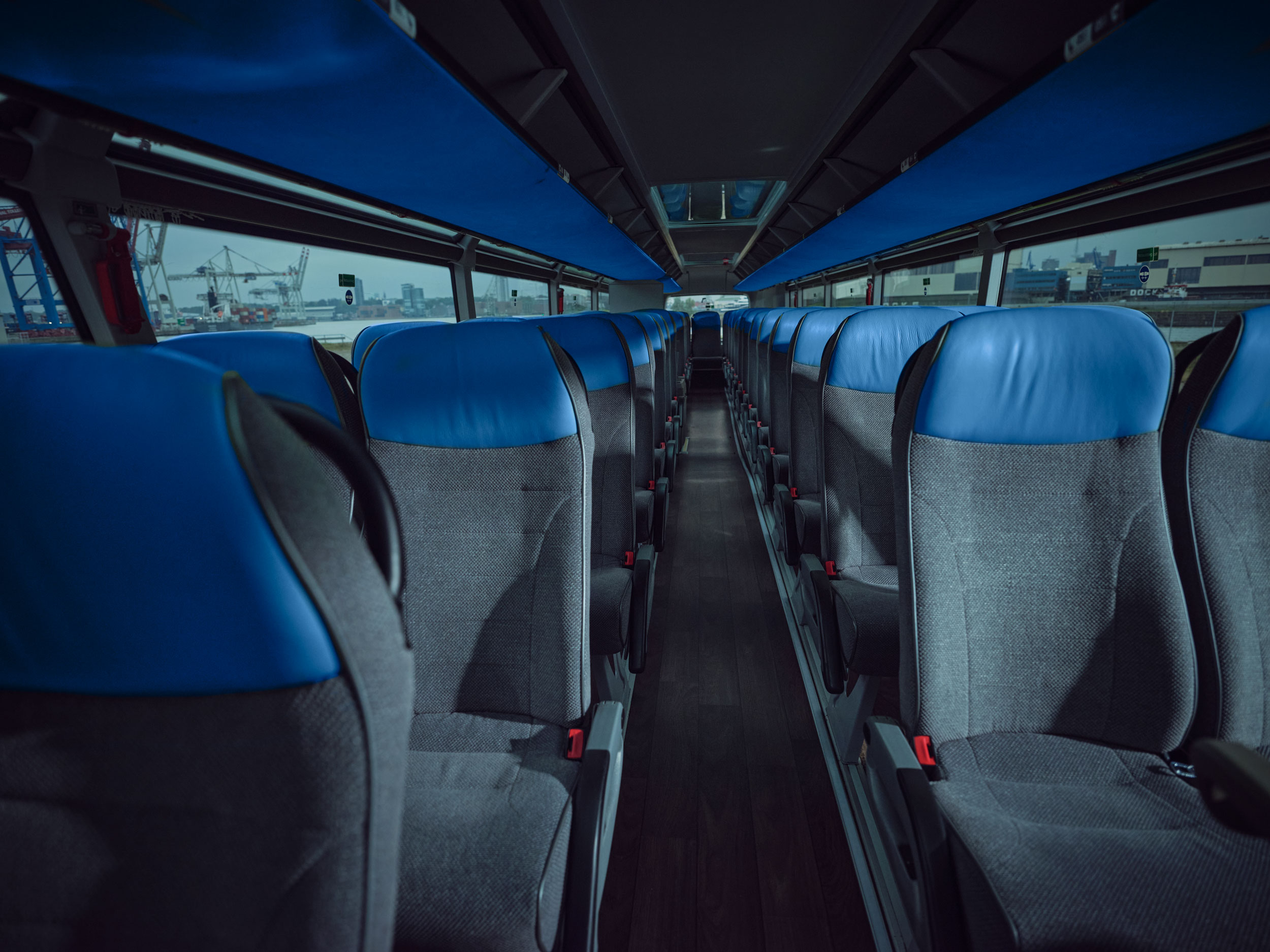 Interior of a coach