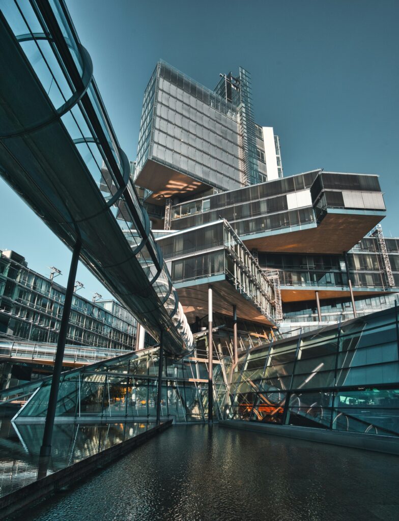 modernes Gebäude in Hannover