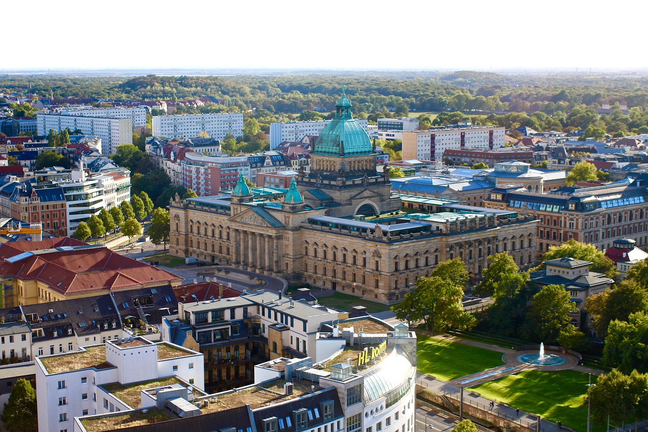 leipzig from above
